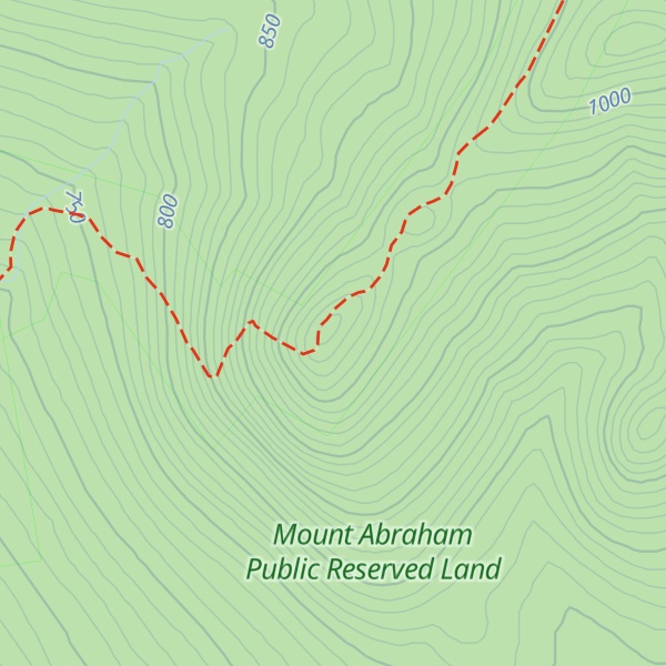Map of Lone Mountain