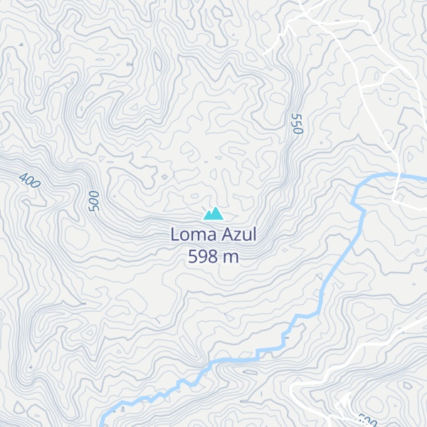 Map of Loma Azul
