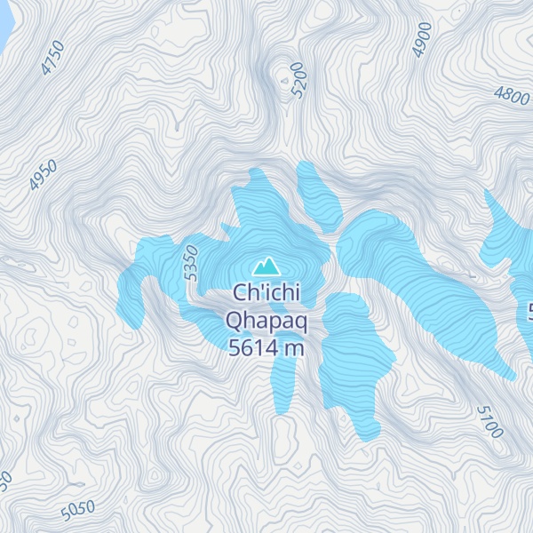 Map of Ch'ichi Qhapaq