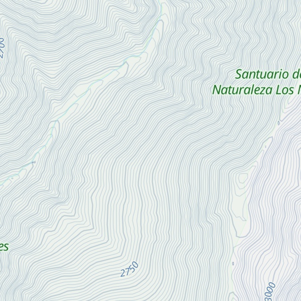 Map of Cerro Cortadera