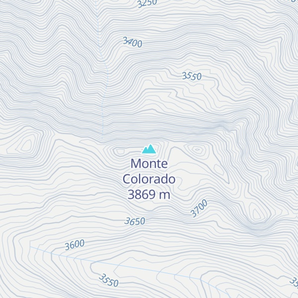 Map of Monte Colorado