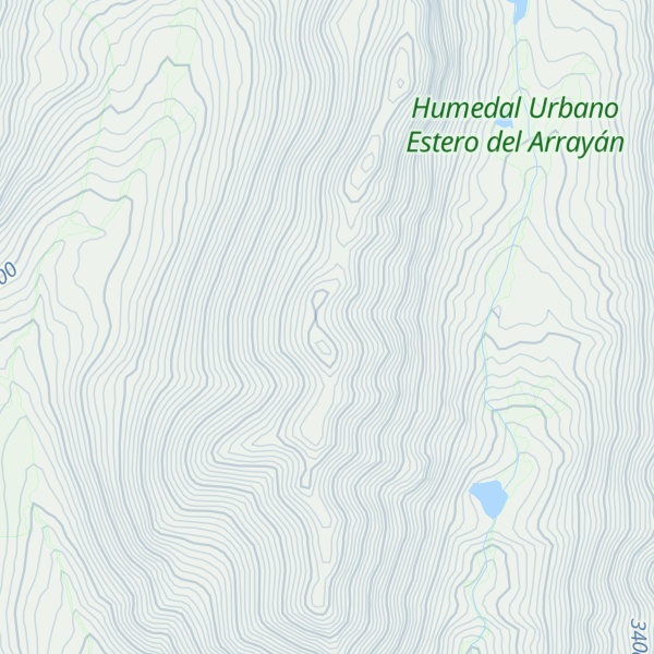Map of Cerro Ortiga
