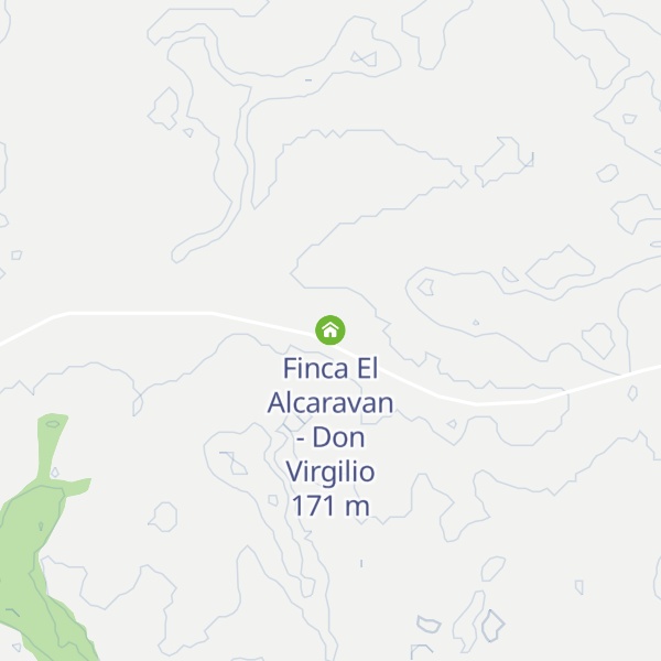 Map of Finca El Alcaravan - Don Virgilio