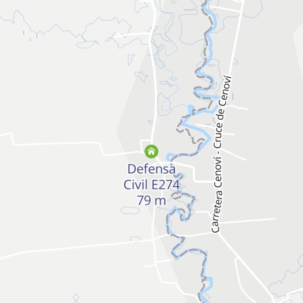 Map of Defensa Civil E274