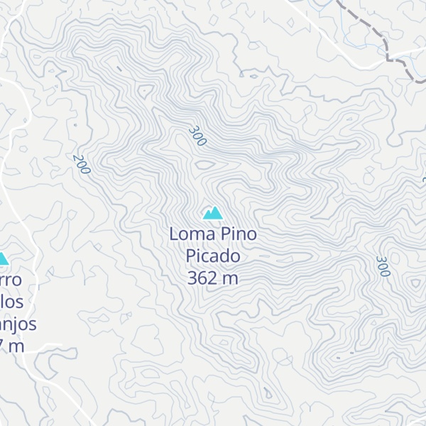 Map of Loma Pino Picado
