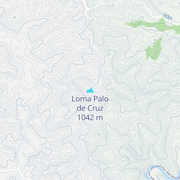 Map of Loma Palo de Cruz