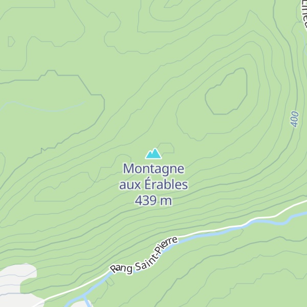 Map of Montagne aux Érables