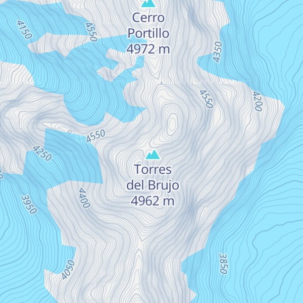 Map of Torre Central