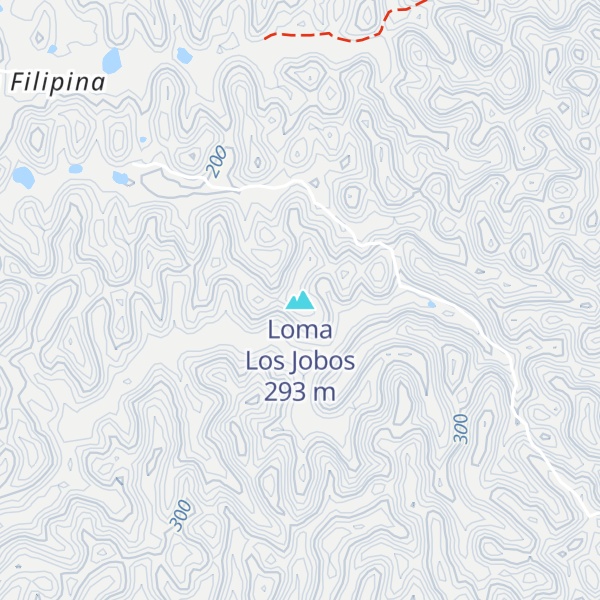Map of Loma Los Jobos