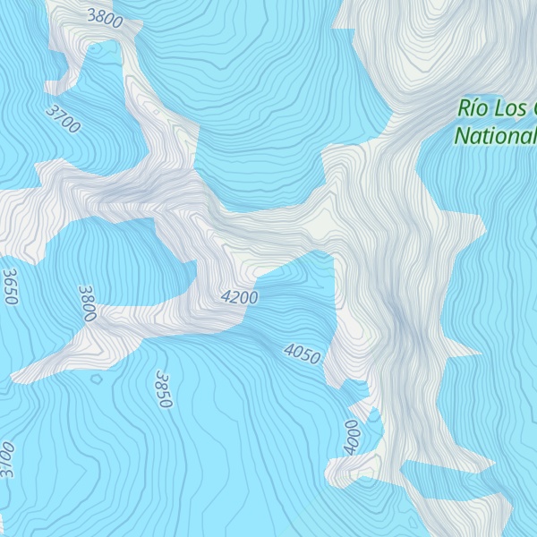 Map of Cerro ASAVA