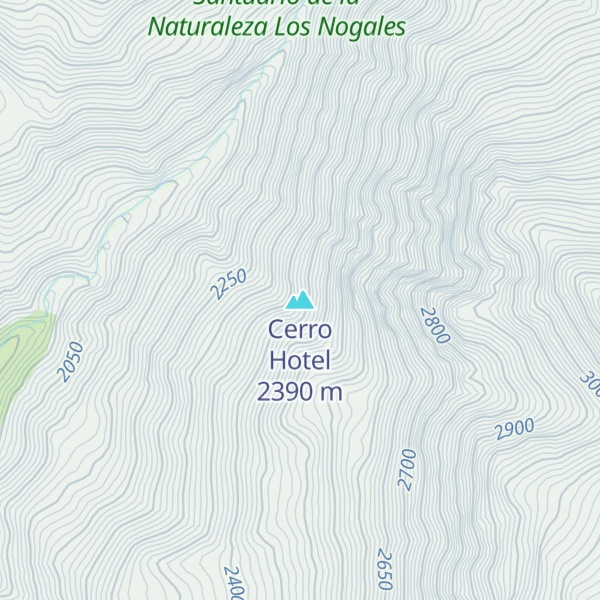 Map of Cerro Hotel