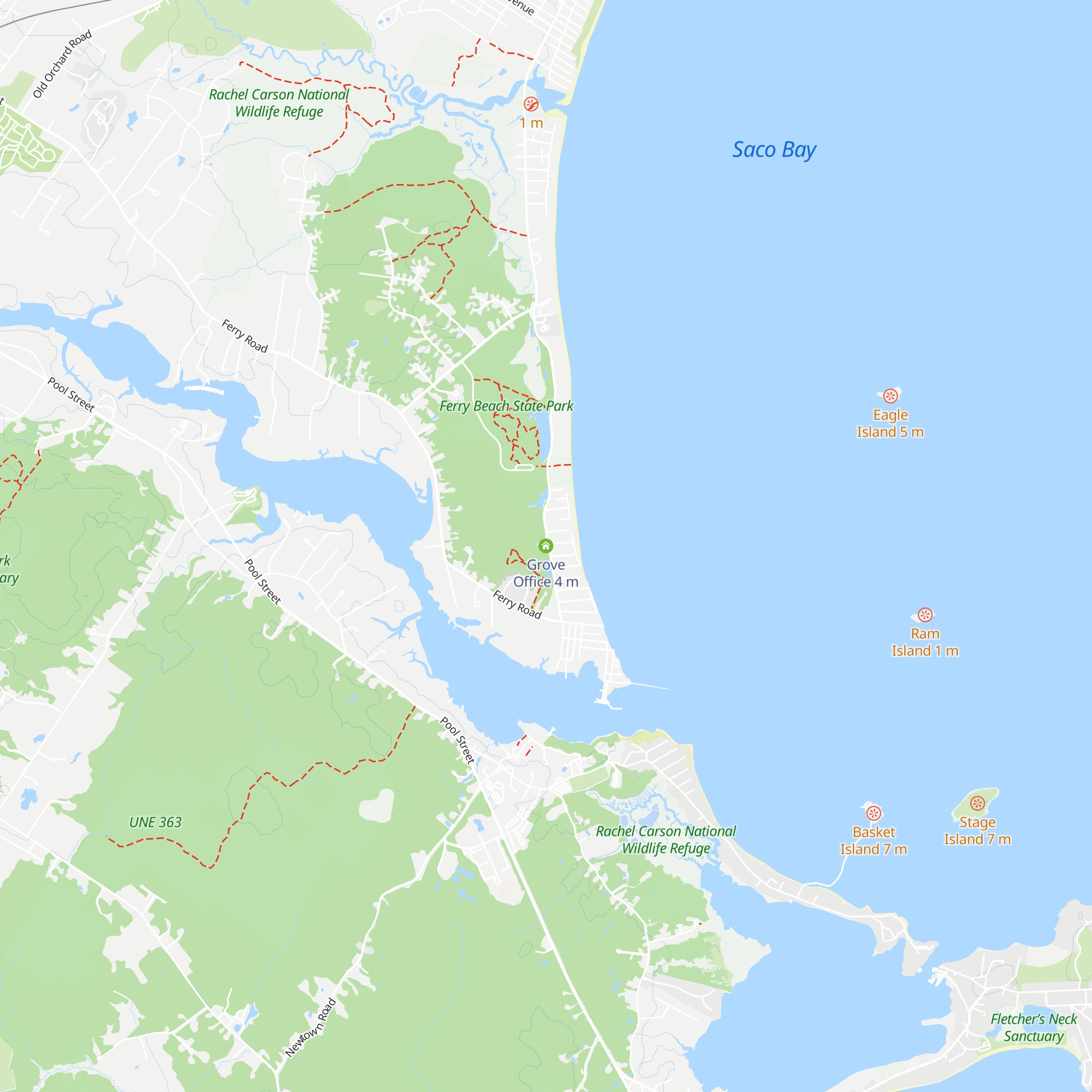 Grove Office map