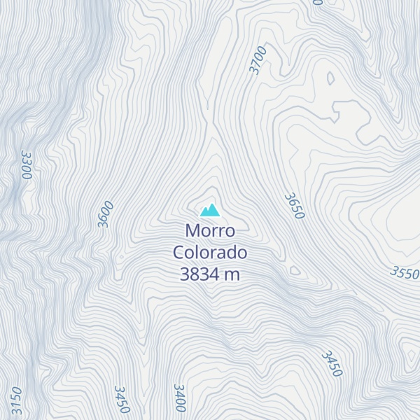 Map of Morro Colorado