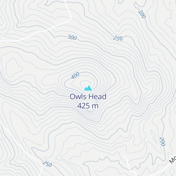 Map of Owls Head