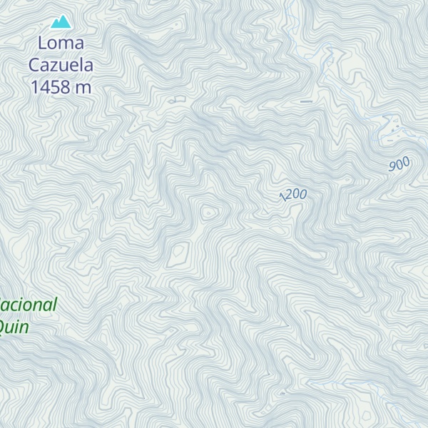 Map of Loma El Cacho