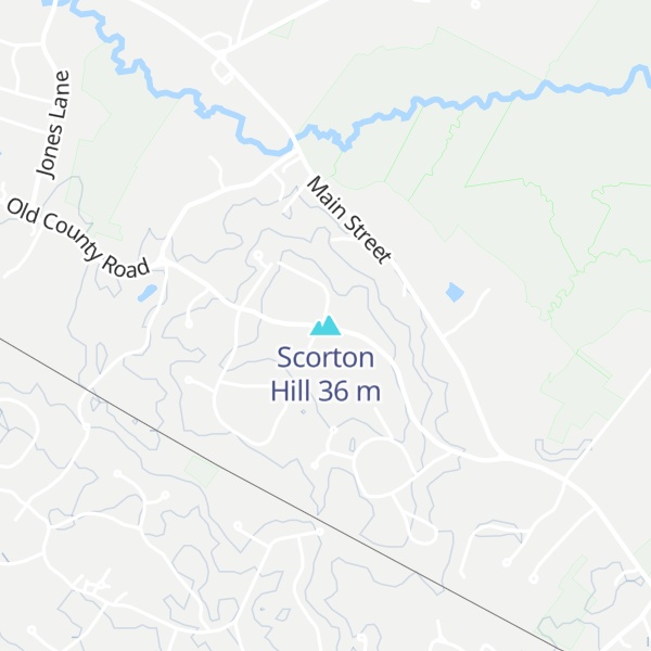 Map of Scorton Hill