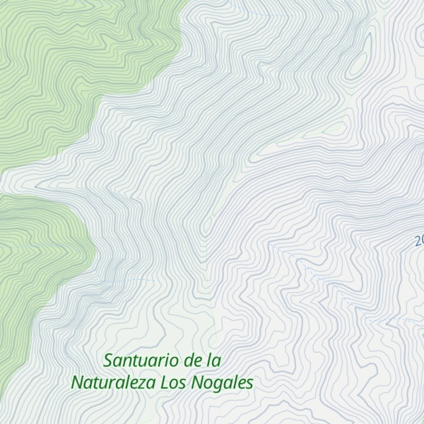 Map of Cerro Las Canoitas