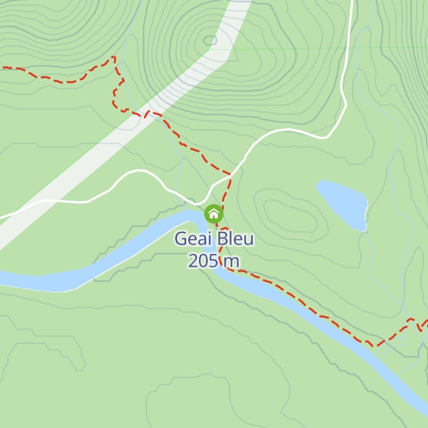 Map of Geai Bleu