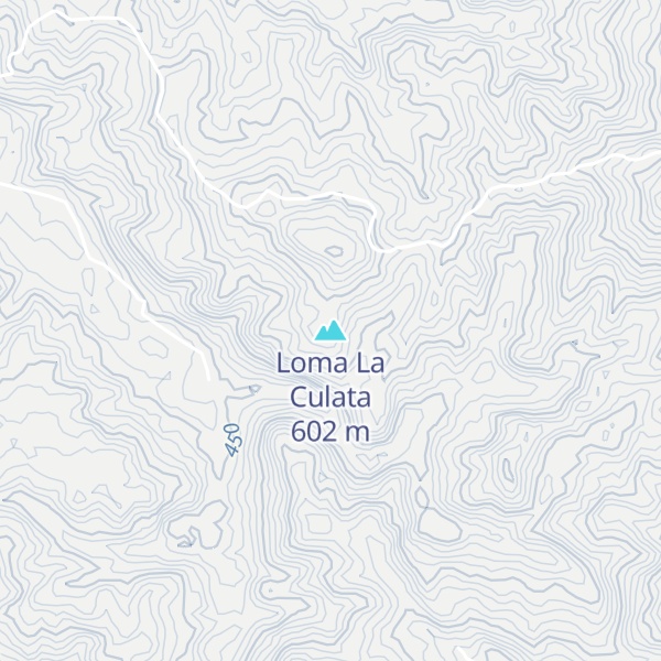 Map of Loma La Culata
