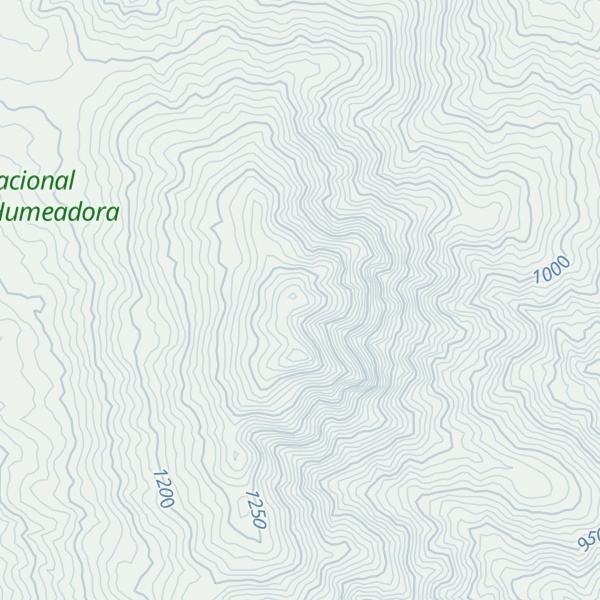 Map of Loma Cerro Montoso