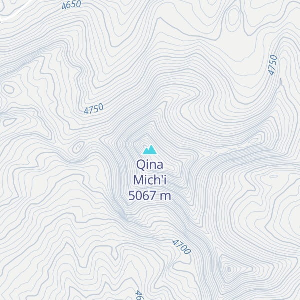Map of Qina Mich'i