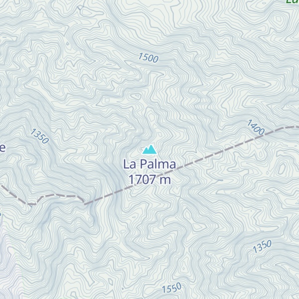 Map of La Palma