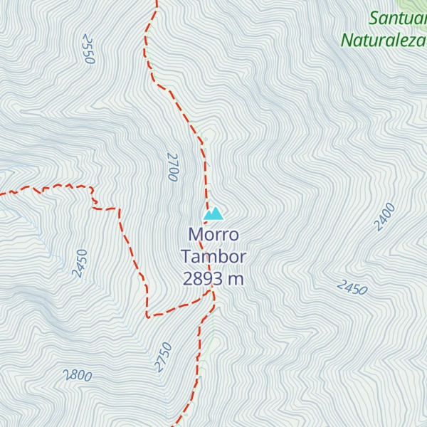 Map of Morro Tambor