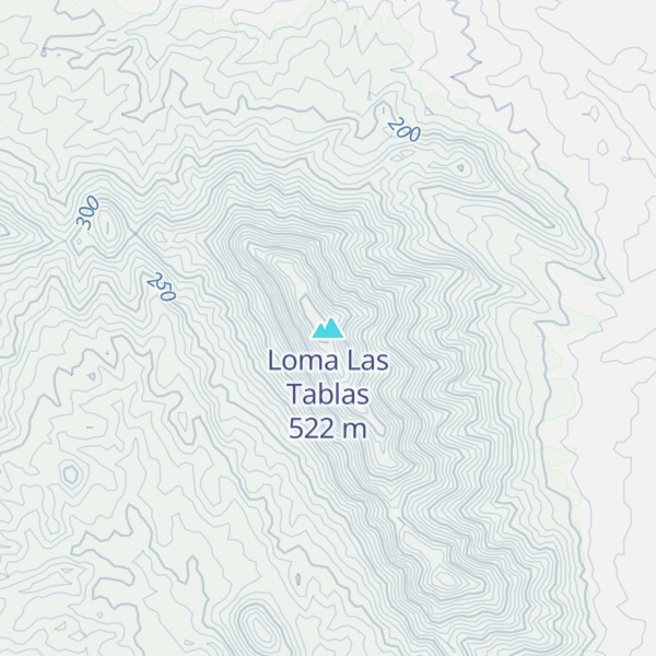 Map of Loma Las Tablas