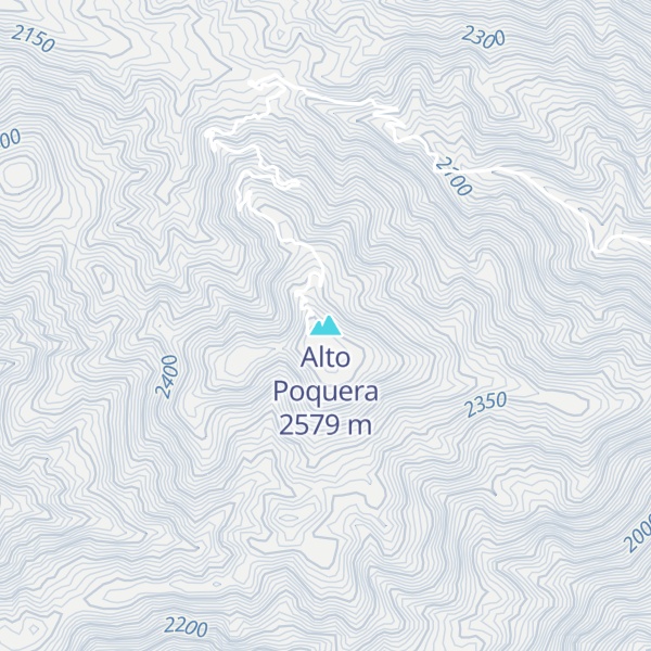 Map of Alto Poquera