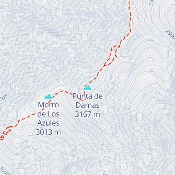 Map of Punta de Damas