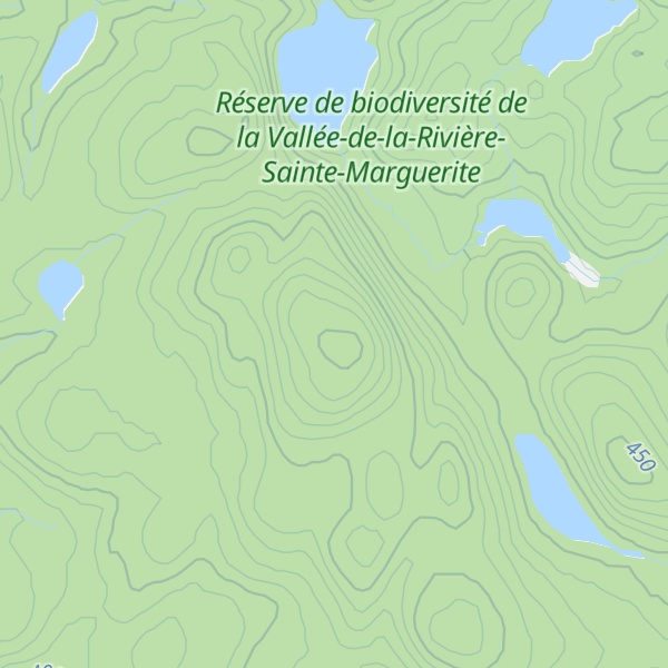 Map of Mont Nathalie