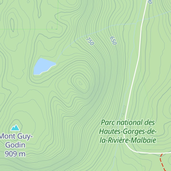 Map of La Romane