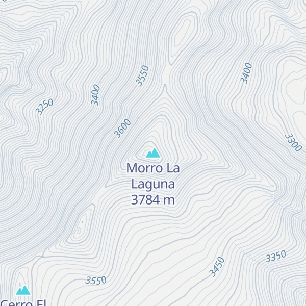 Map of Morro La Laguna