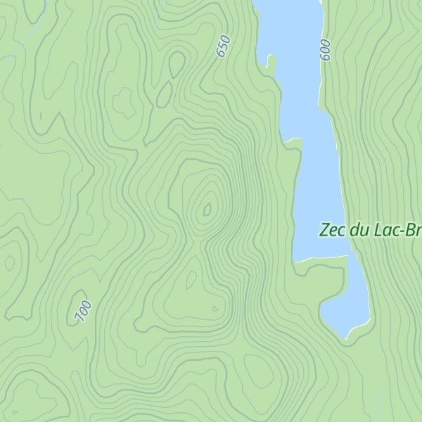 Map of Montagne Épinglette