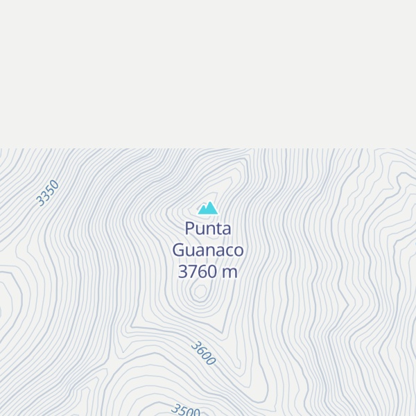 Map of Punta Guanaco