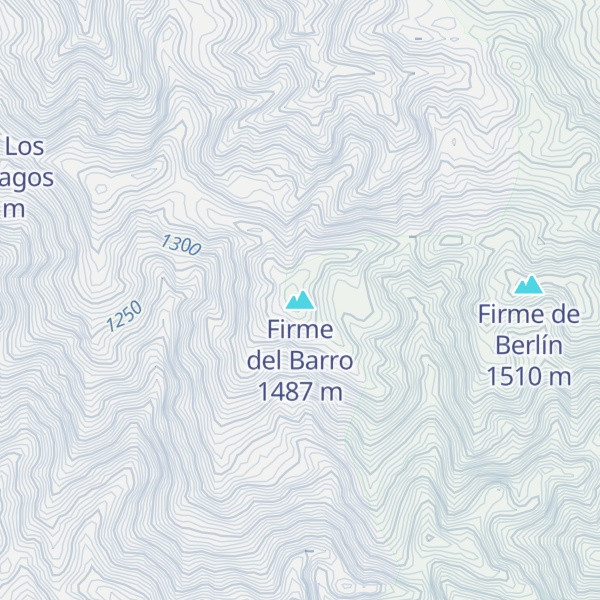 Map of Firme del Barro