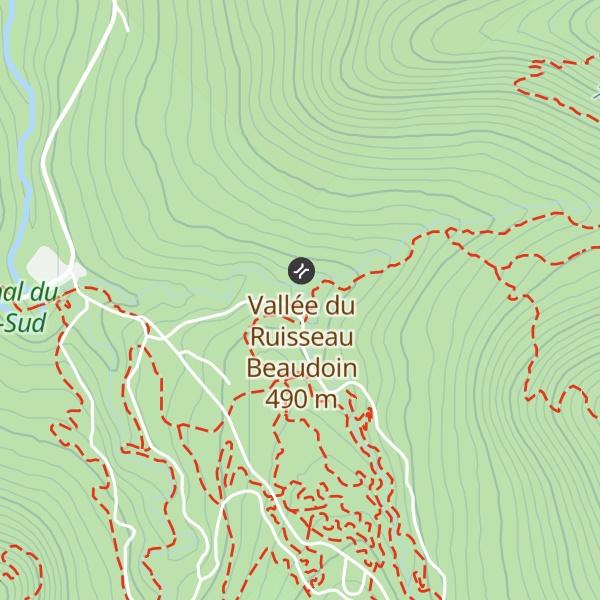 Map of Mini-Pod Saint-Philémon