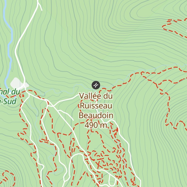 Map of Méga-Pod Saint-Magloire