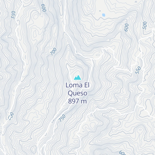 Map of Loma El Queso