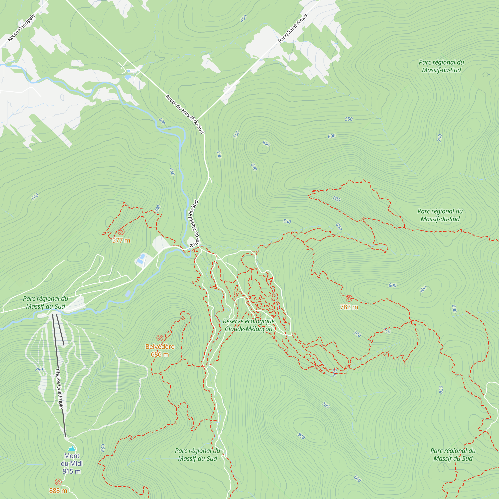 Méga-Pod Saint-Luc map