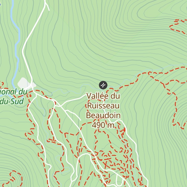 Map of Méga-Pod Bellechasse-Etchemin