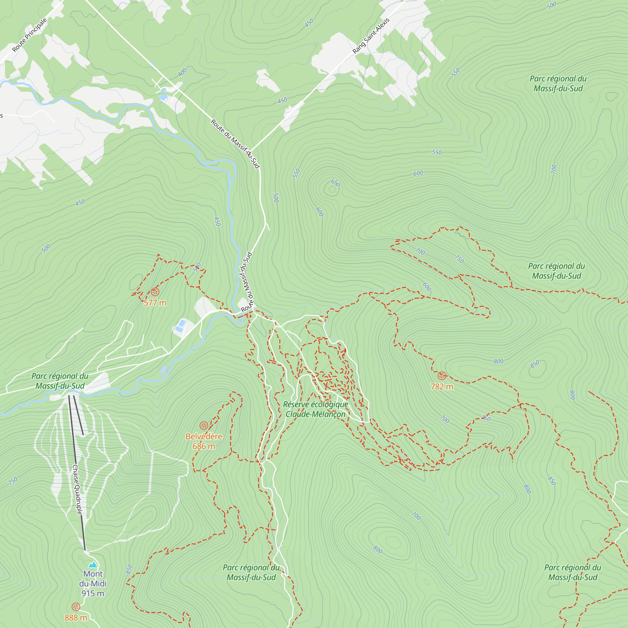 Méga-Pod Bellechasse-Etchemin map