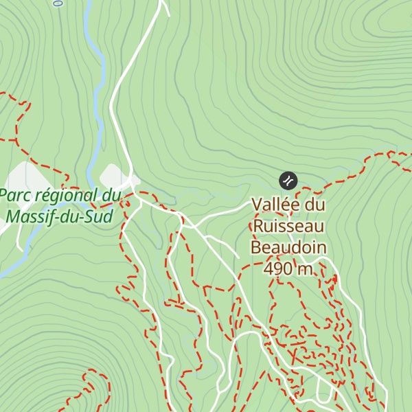 Map of Refuge des Méandres