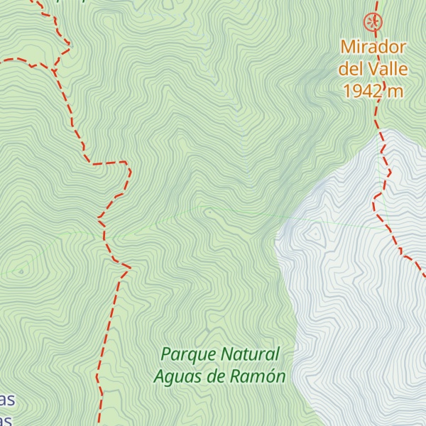 Map of Cerro El Gorila