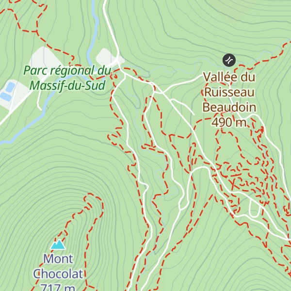Map of Refuge des Passerelles
