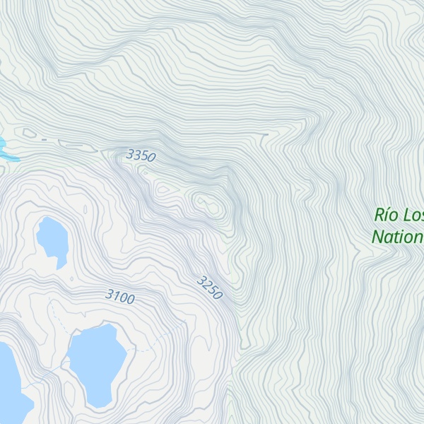 Map of Cerro Corona de los Punzones