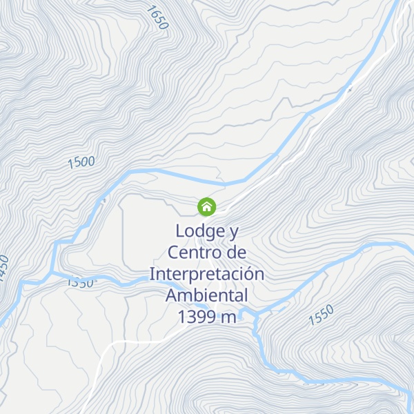 Map of Lodge y Centro de Interpretación Ambiental