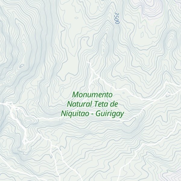 Map of Páramo La Vieja