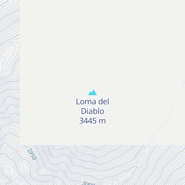 Map of Loma del Diablo