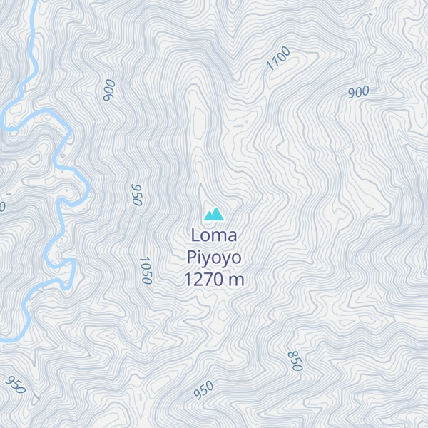 Map of Loma Piyoyo